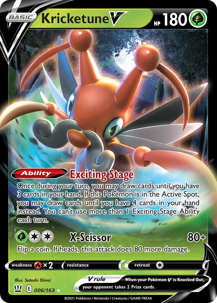 Kricketune V #6 Battle Styles