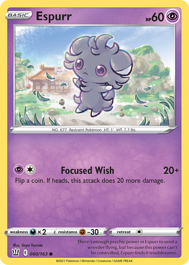 Espurr #60 Battle Styles