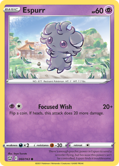 Espurr #60 Battle Styles