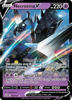 Necrozma V #63 Battle Styles