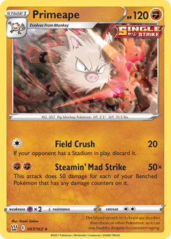 Primeape Battle Styles #67
