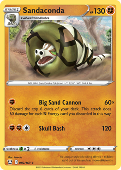 Sandaconda #82 Battle Styles