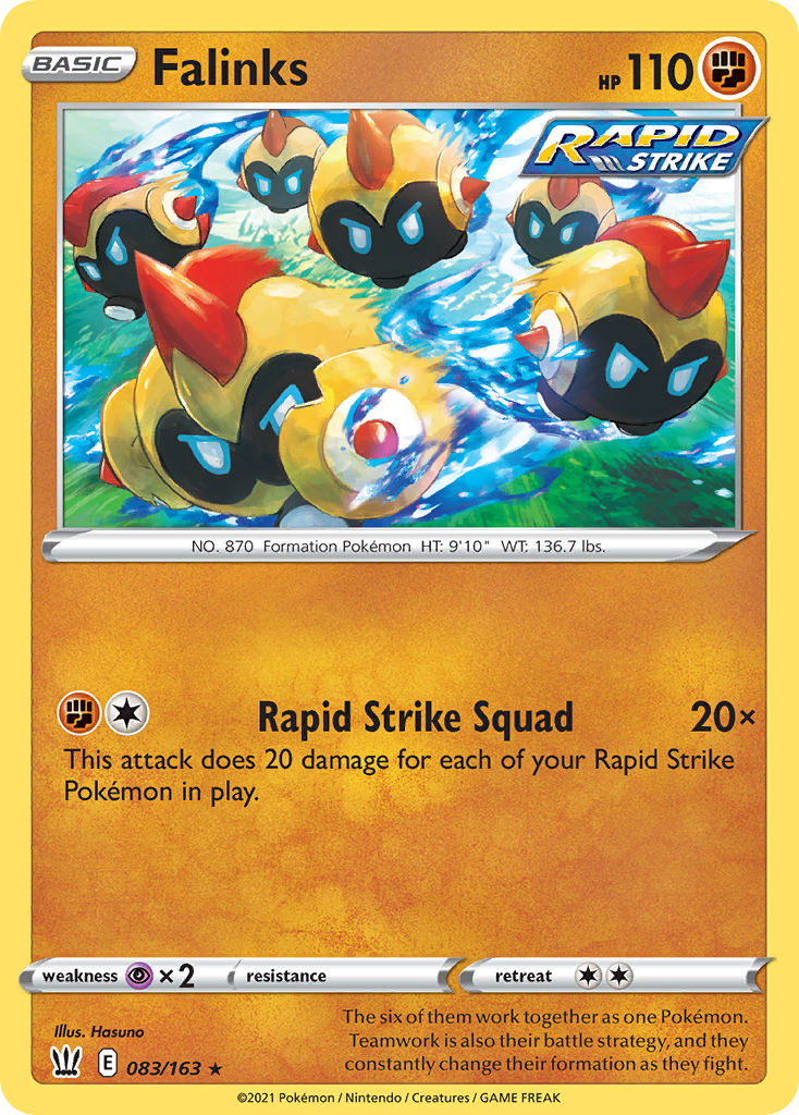 Falinks #83 Battle Styles