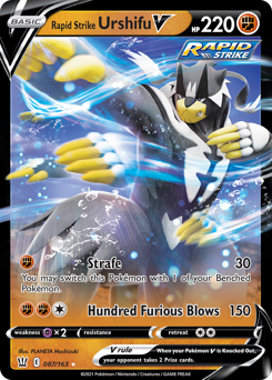 Rapid Strike Urshifu V #87 Battle Styles