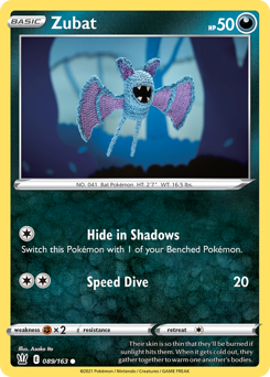 Zubat #89 PSA 10