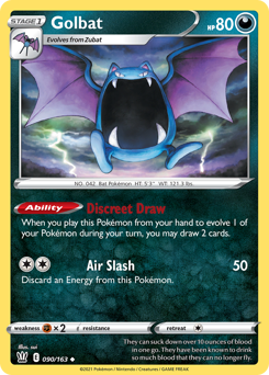 Golbat #90 Battle Styles