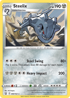 Steelix #99 Battle Styles