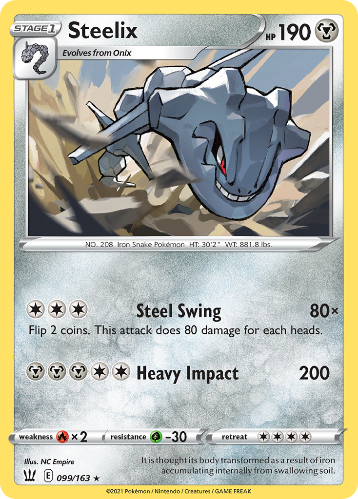 Steelix #99 Battle Styles