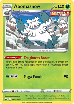 Abomasnow #10 Chilling Reign