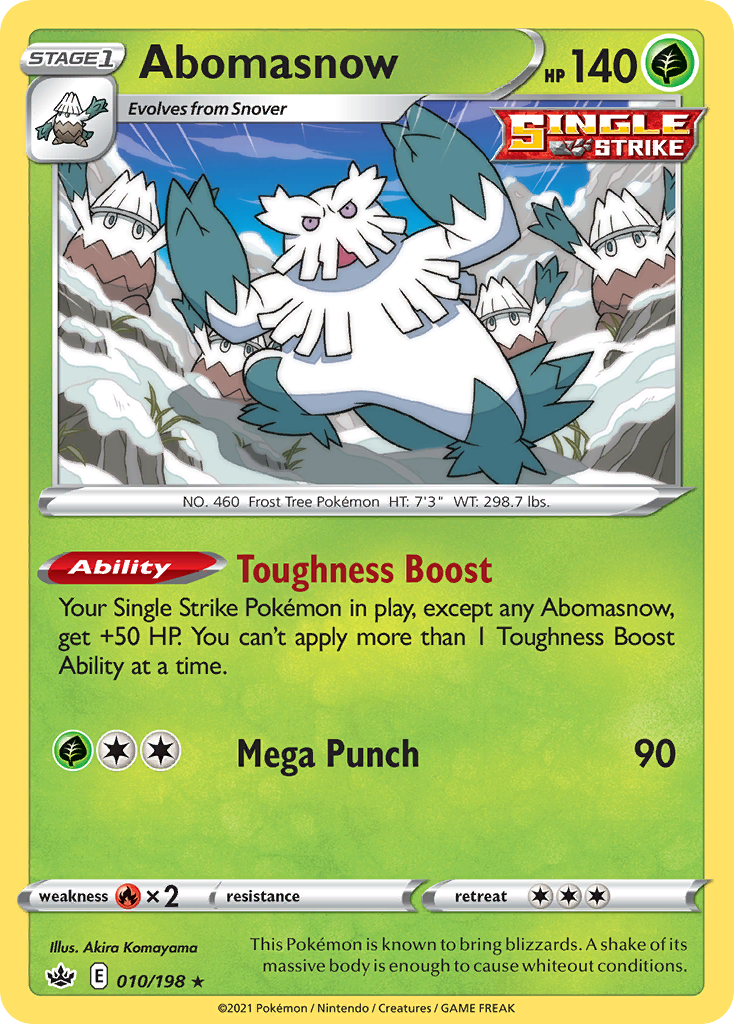 Abomasnow #10 Chilling Reign