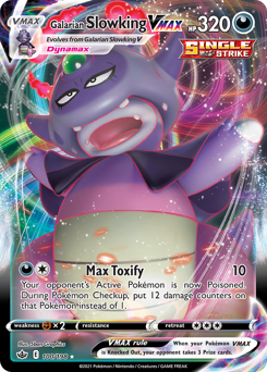 Galarian Slowking VMAX #100 Chilling Reign