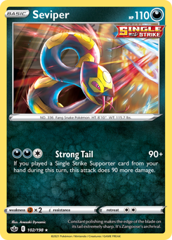 Seviper #102 Chilling Reign