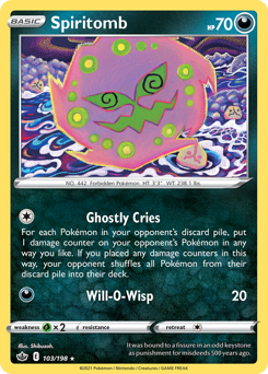 Spiritomb Chilling Reign #103