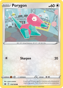 Porygon #116 Chilling Reign