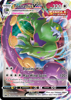 Tornadus VMAX #125 Chilling Reign