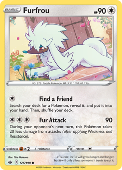 Furfrou #126 Chilling Reign