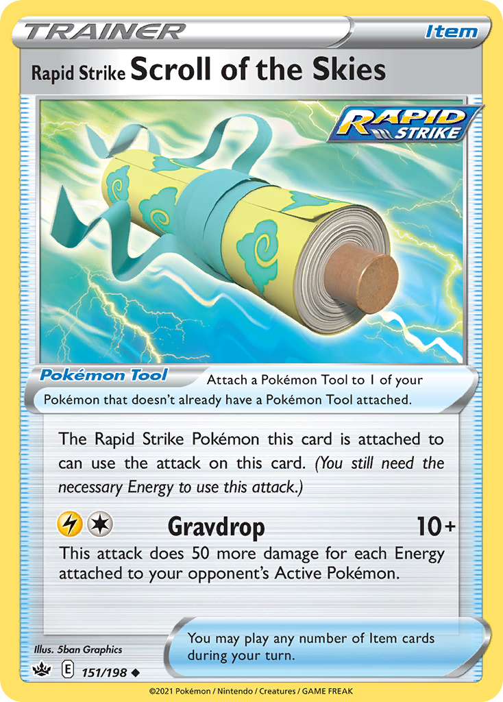 Rapid Strike Scroll of the Skies #151 Chilling Reign