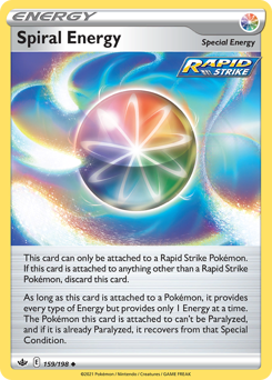 Spiral Energy #159 Chilling Reign