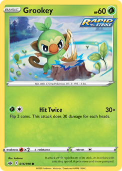 Grookey #16 Chilling Reign