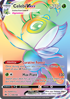 Celebi VMAX #199 Chilling Reign