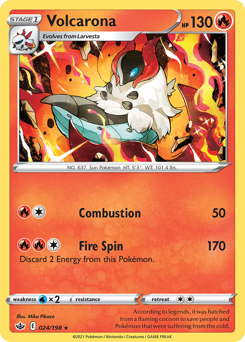 Volcarona Chilling Reign #24