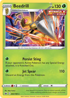 Beedrill #3 Chilling Reign