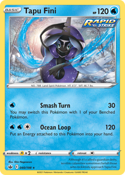 Tapu Fini #40 Chilling Reign