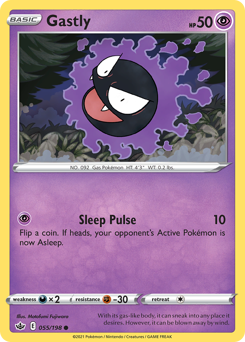 Gastly #55 PSA 10