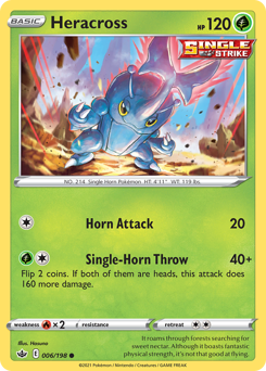Heracross #6 Chilling Reign