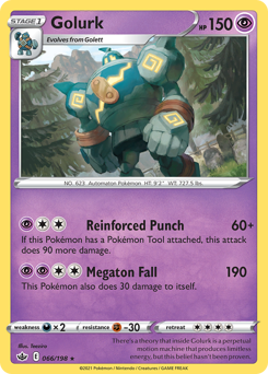 Golurk #66 Chilling Reign