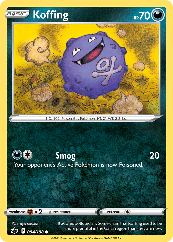 Koffing #94 Chilling Reign