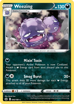 Weezing #95 Chilling Reign