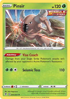 Pinsir #1 Evolving Skies