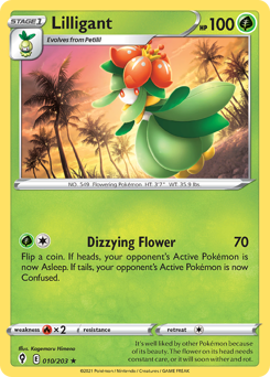 Lilligant #10 Evolving Skies