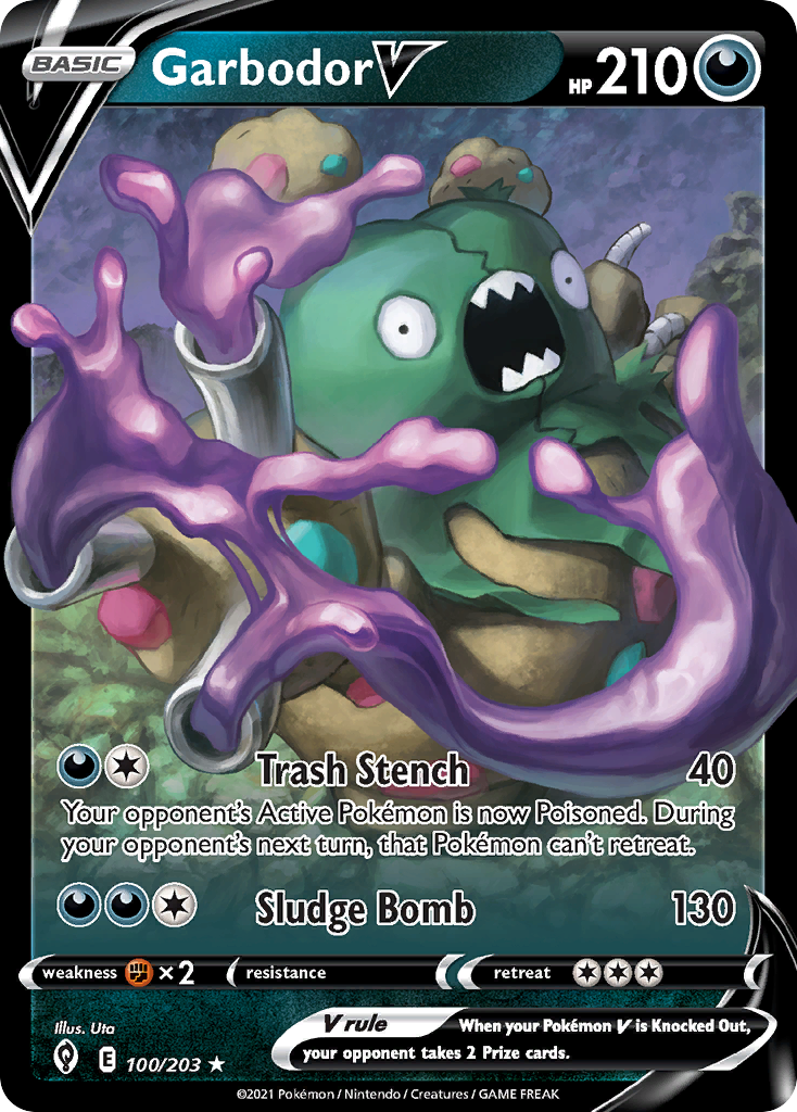 Garbodor V #100 Evolving Skies
