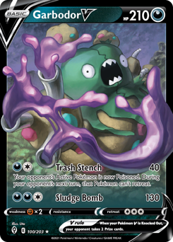 Garbodor V #100 Evolving Skies