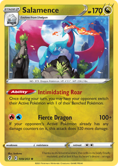 Salamence #109 Evolving Skies