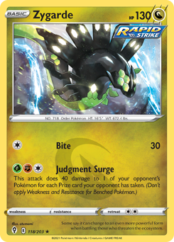 Zygarde #118 Evolving Skies