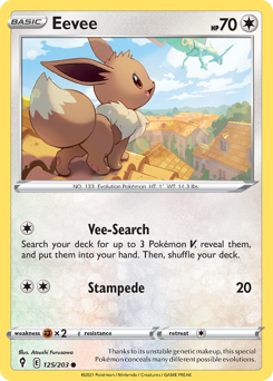 Eevee #125 Evolving Skies