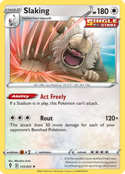 Slaking #131 Evolving Skies