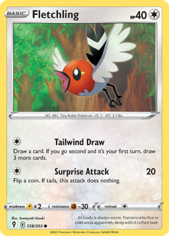 Fletchling #138 Evolving Skies