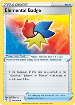 Elemental Badge #147 Evolving Skies