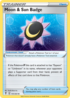 Moon & Sun Badge #151 Evolving Skies