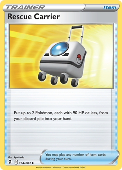 Rescue Carrier #154 Evolving Skies