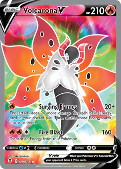 Volcarona V #170 Evolving Skies