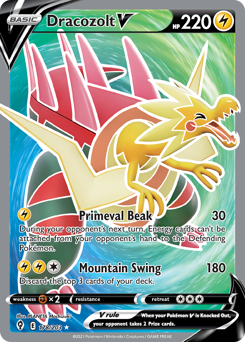 Dracozolt V #178 Evolving Skies