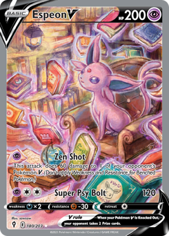Espeon V #180 Evolving Skies