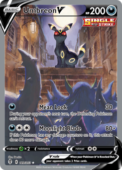 Umbreon V #189 Evolving Skies