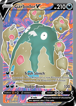 Garbodor V #190 Evolving Skies