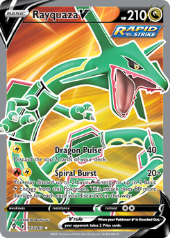 Rayquaza V #193 Evolving Skies